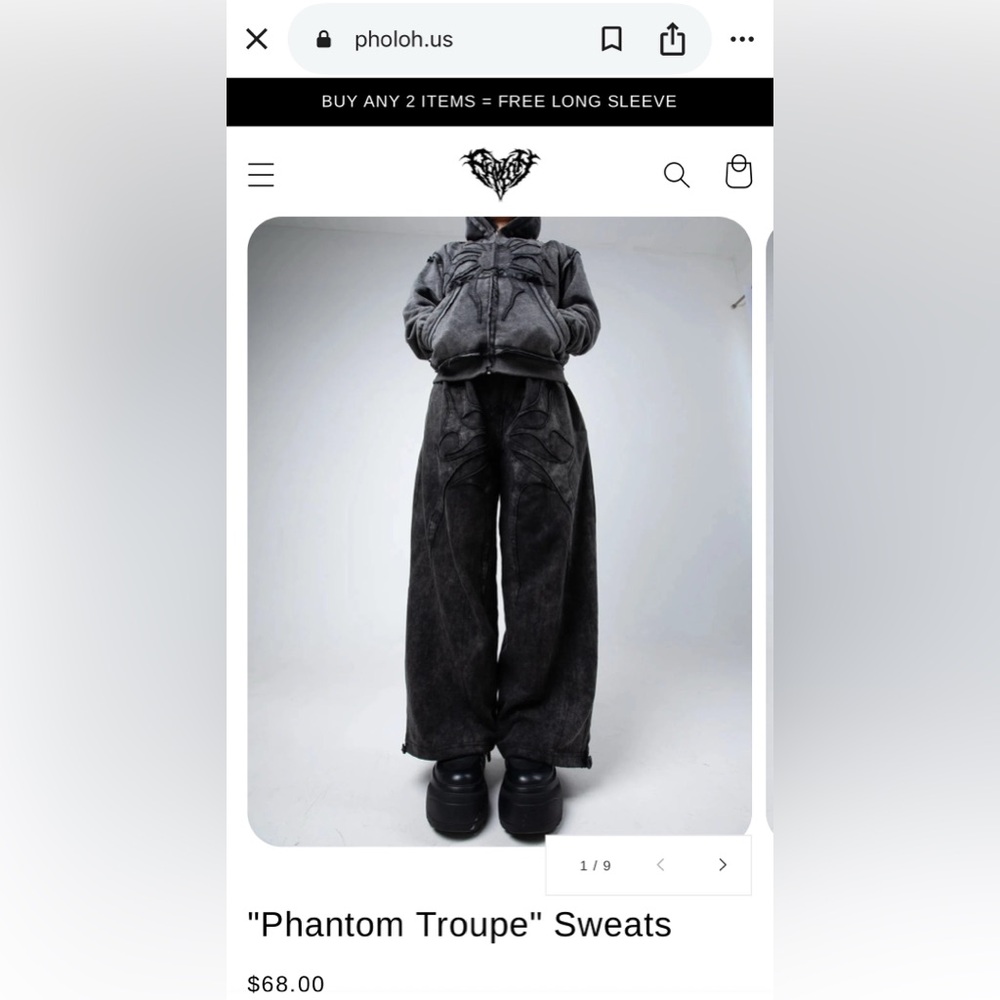 Phantom Troupe Sweats in perfect condition